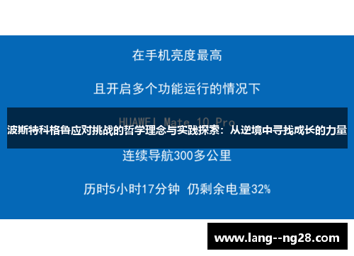 波斯特科格鲁应对挑战的哲学理念与实践探索：从逆境中寻找成长的力量